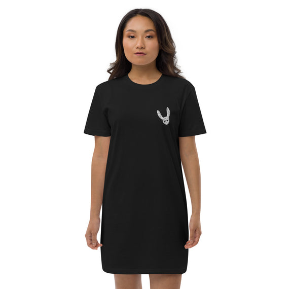 Organic cotton t-shirt dress freeshipping - CodeFoos