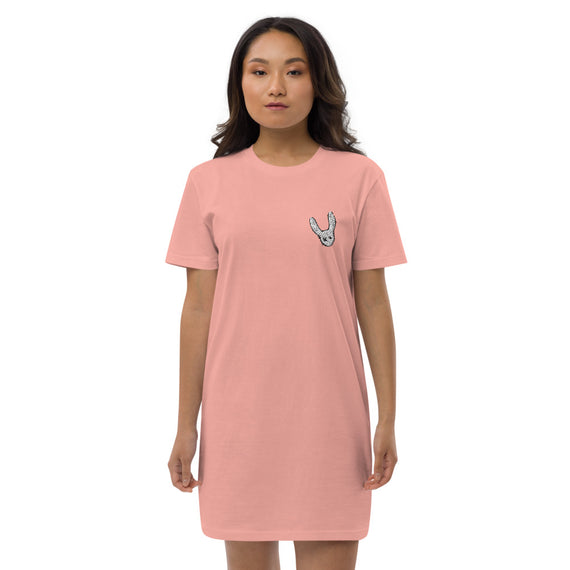 Organic cotton t-shirt dress freeshipping - CodeFoos